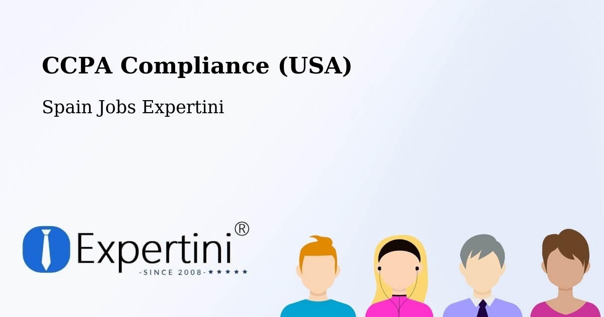 CCPA Privacy Rights & Compliance Notice – Ambía - Spain Jobs Expertini