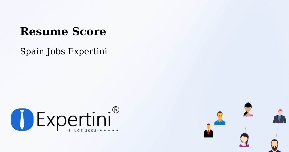 Resume Score & Job Description Match Tool – Ambía - Spain Jobs Expertini